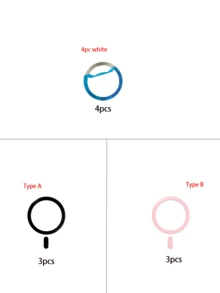 Giá đỡ điện thoại từ tính chống sốc, vòng từ tính mạnh mẽ cho ốp lưng MagSticker. Vòng từ tính này được thiết kế đặc biệt cho ốp lưng điện thoại sạc không dây MagMagnetic và tương thích với các loại giá đỡ điện thoại thông dụng. Nó cung cấp độ bám dính mạnh hơn, phù hợp với các phụ kiện sạc không dây nhỏ gọn có thiết kế cốc hút từ tính. Có nhiều kiểu dáng cho điện thoại và phụ kiện. Quà tặng mùa xuân, quà kỷ niệm. - Nhiều màu - Xem 2