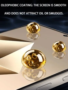 4pcs Screen Protector, Compatible With And Other Models, High-Definition Tempered Glass Film, 9H Hardness, Compatible With Phone Cases, Easy To Install, Scratch-Resistant, Bubble-Free, Full Coverage. - Clear - View 4