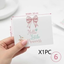 Hello Little Princess Folding Greeting Card With Gift, Activity Card For Children - View 8