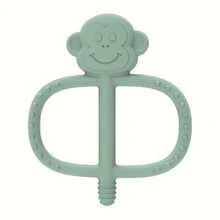 Đồ chơi gặm nướt cho bé 3-6 tháng, que gặm nướt cho bé 6-12 tháng, đồ chơi silicon hình tròn hoạt hình mềm mại, đồ chơi nhai giúp giảm đau nướu cho trẻ sơ sinh. - Nhiều màu - Xem 9