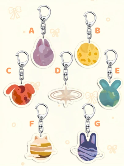 1 Stück Acryl Süßer SKZOO Charakter Schlüsselanhänger, F-Elix, Know, Cartoon Designs, perfekt für STAY, K-Pop Fans, Jiniret/BbokAri/Leebit/Quokka/Wolf Chan Taschenanhänger, Handyzubehör, Rückkehr zur Schule, Konzert Andenken, ideal für Freund/Freundin, Familienmitglieder, Lehrer, Partygeschenke & Pflegeschüler