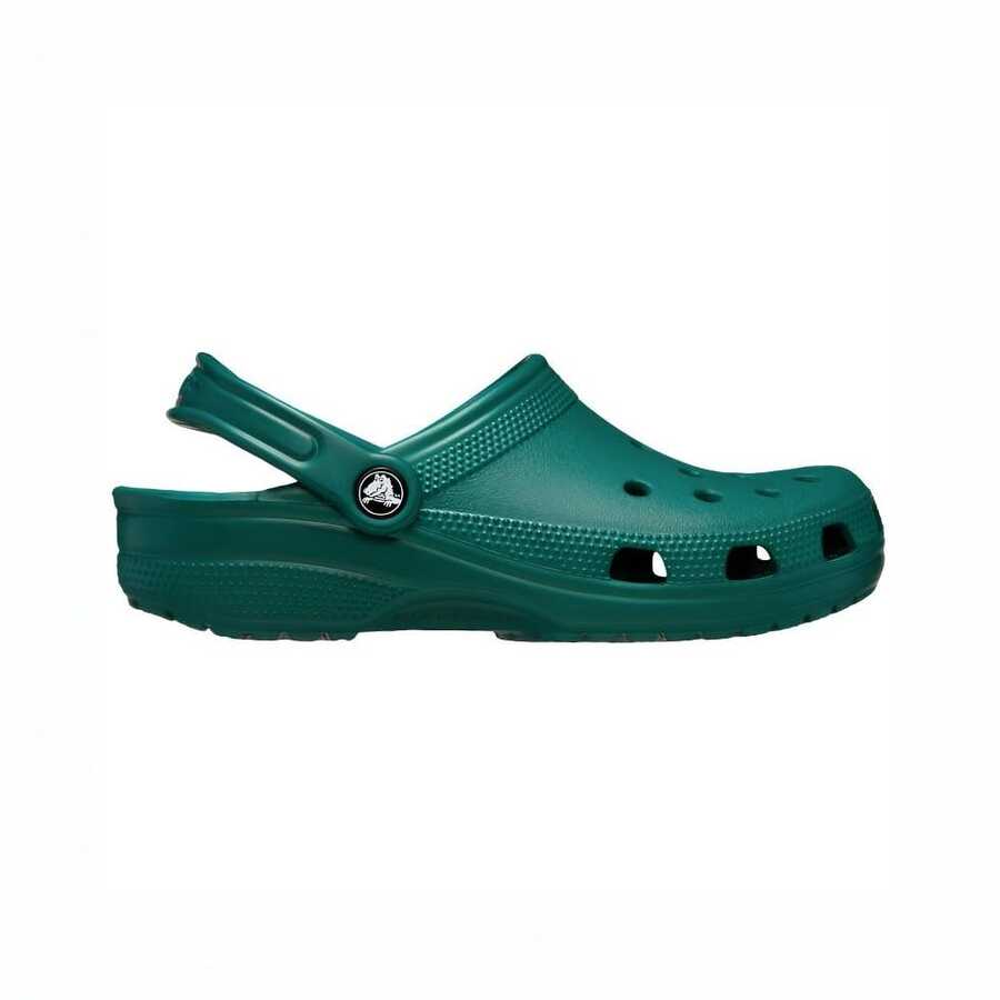 Crocs Classic Clogs Men's Comfort Slides Shoes Beach & Casual Slippers - Emerald/Green - 查看 1