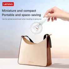 Lenovo 联想便携式立式手机支架，带底座、USB充电、迷你风扇、多档风速强劲风扇，配备1200mAh大容量电池。联想H1 - 手持 - 查看 6