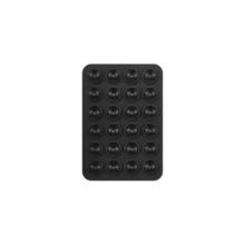 1pc Silicone Suction Cup, Square Phone Case Back Silicone Suction Cup, 24pcs Large Silicone Phone Suction Cups - Clear - View 10