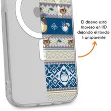 Funda Compatible con iPhóne Magsafe Ugly Sweater Mi Vecino Tootoro Anime Carcasa Anticaídas a Prueba De Golpes TPU. - transparente - Ver 3