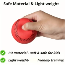This Yellow Foam Baseball Is Designed Specifically For Baseball And Softball Throwing Practice, Also Suitable For Beginner Catching And Batting Practice. - Multicolor - View 5