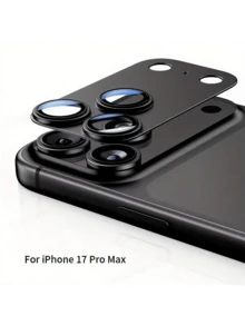 1pc Of Metal Tempered Glass Lens Shield, Complete Coverage, Back Camera Protective Film, High Definition For Iphone Air /17 Pro/17 Pro Max - Multicolor - View 15