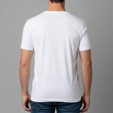 Men's Printed T-Shirt With Jesus Writing, Comfortable Helanca Fabric, Gym T-Shirt, Sizes S To XL - White - View 2