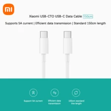 Xiaomi 小米原装Type-C转Type-C数据线，1.5米 - 支持120W/67W/45W/33W快充，高速数据传输，充电/数据传输双功能。兼容小米/红米/POCO、一加及安卓设备。 - 白色 - 查看 1