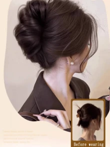 Hair Styling Claw Clip - Oval Bud - View 8