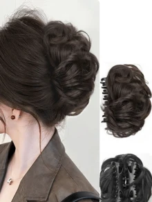 Hair Styling Claw Clip - Oval Bud - View 1