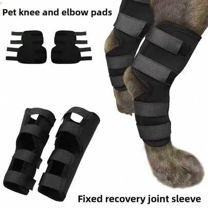 Dog Leg Brace, Joint Protection Wrap, Post-Surgery Protective Bandage, Injury Recovery Knee Pad