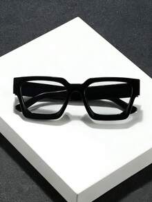 男士时尚百搭眼镜，适合日常佩戴 - 透灰 - 查看 2