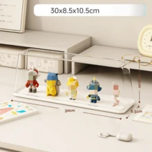 1pc Multi-Function Transparent Acrylic Storage Box - Dust-Proof Display Case Suitable For Models, Tools And Books | Transparent Storage Container, Product Display Rack, Bag Storage, Toy Storage, Shoe Storage, Cosmetic Storage - Multicolor - View 12