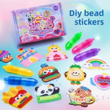 儿童手工创意玩具、学前教育玩具、3D钻石画套装、公主主题DIY手工套装、亲子互动益智游戏 - 彩色 - 查看 8