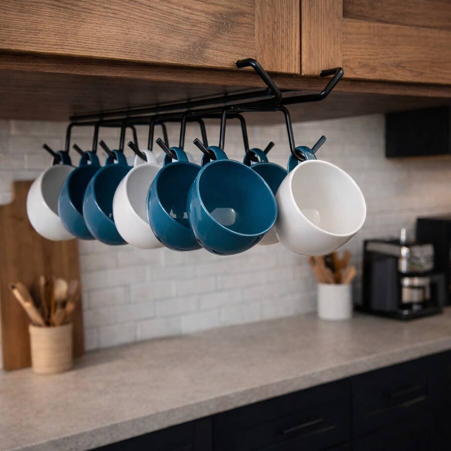 Kitchen Cabinet Organizers, Wire Racks, Rustproof Steel - 杯架 - 查看 1