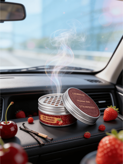 Caixa de presente com 1 unidade de aromatizador de carro em fibra de madeira com fragrância de frutas. Fragrância duradoura. Ideal para banheiro, casa, quarto de animais de estimação, decoração, Natal, carro, armário, lavabo e despensa. Aromas disponíveis: jasmim, morango, abacaxi, coco, carro novo, lavanda, cereja e baunilha.