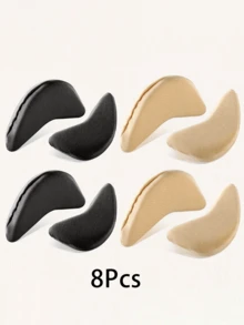 2/4片装高跟鞋鞋垫 - 海绵前掌垫，缓解疼痛，缩小鞋码，保护双脚，旅行必备，舒适足部护理，礼品，高跟鞋配件，旅行必备，足部保护，母亲节礼物 - 彩色 - 查看 14