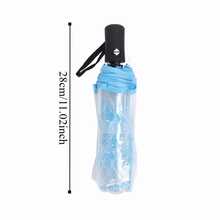 Automatic Umbrella Multipurpose 8 Ribs Fashion Transparent Flower Pattern Folding Travel Umbrella For Daily Stage Performance Blue,Outdoor,Garden,Travel Essentials,Portable Essentials,Beach Essentials,Graduation Season,Commencement,Graduation Ceremony,Graduation Gift,Graduation Present,Graduation Gift,Graduation Present,Congrats Grad,Congratulations Graduate,Valedictorian,Finish School,Graduation Party,Outdoor Essentials,Travel Portable,Hiking Essentials,Camping Essentials,Portable Tools,Summer Essentails,Summer Portable,Umbrella / Compact Umbrella / Travel Umbrella / Windproof Umbrella / Folding Umbrella / Rain Umbrella / Automatic Umbrella / Uv Umbrella / Sun Umbrella / Paraguas / Guarda-Chuva - 多色 - 查看 7