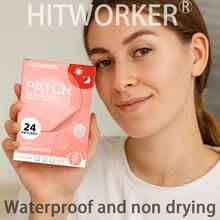 Advanced Hydrocolloid Acne Patch 24/12 Pieces/Box Acne Patch, Non-Alcoholic, Odorless, Mild And Non Irritating Acne And Blemishes Coverage Sticker, High-Quality Tea Tree Oil Acne Patch, Beautiful Girl Gift - Multicolor - View 2