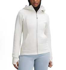 Lululemon Women's Scuba Full-Zip Hoodie Classic Hooded Jacket Fit Track Jacket Full Zip Outerwear Breathable Warm Athletic Sweatshirt With Thumbholes - 白色 - 查看 1
