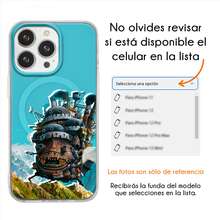 Funda Compatible con iPhóne Magsafe El Hincríble Kstillo Vagabundeo Anime Eztudio Ghibly Carcasa Anticaídas a Prueba De Golpes TPU. - transparente - Ver 6