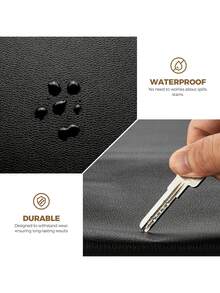 6.56ft Self Adhesive Leather Repair Patch Tape Black Brown Faux Leather Peel And Stick PU Vinyl Repair Sticker For Sofa Couch Furniture Car Seats Chairs Jackets Bags DIY Upholstery Fix - B - View 5