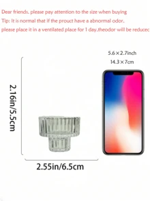1pc/Set Transparent Crystal Glass Vertical Acrylic Aromatherapy Diffuser, Suitable For Home, Office Decor, Wedding Decoration, And Living Room Display. Can Be Used As A Gift, Birthday Gift, Graduation Gift, Wedding Gift, Gift For Close Friends, Gift For Women, And Winter Gift. - 1PC - View 15