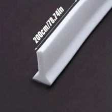 1m/2m Self-Adhesive Waterproof Sealing Strip, Suitable For Kitchen And Shower Room Entrance, Flexible Waterproof Silicone Sealing Strip - Multicolor - View 13