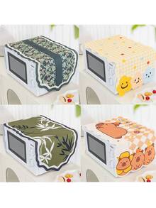 Microwave Waterproof And Dustproof Cover 35*99.9cm, Universal Oven Protective Cover, Dust Cover, Multi-Function Household Cover Cloth - One Size - View 1