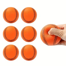 This Yellow Foam Baseball Is Designed Specifically For Baseball And Softball Throwing Practice, Also Suitable For Beginner Catching And Batting Practice. - Multicolor - View 2