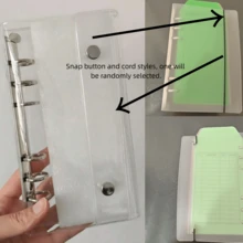 Compact A6 Binder With Dual Clips And Included Budget Envelopes - Perfect For Budgeting, Income Tracking, Savings Challenges | Desktop Organizer To Keep Finances, Receipts And Documents Tidy - Multicolor - View 2