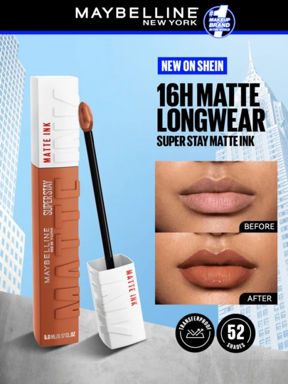  Superstay Matte Ink 70 Amazonian – Matte Lipstick, Long-Lasting Lipstick, Maybelline, 0.17oz/5ml-Matte Lipstick, Long-Lasting, Lip Gloss, Lip Stain,