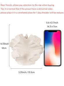 1个创意珊瑚造型装饰花瓶，插花瓶，简约北欧波西米亚风现代农舍装饰，适用于客厅、厨房、壁炉架、卧室、餐桌、办公室，情人节和乔迁礼物 - 1PC - 查看 7