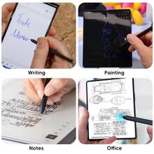 Đầu bút kim loại, tương thích với bút S Pen của Galaxy Tab S6 S7 S8 S9, đầu bút cảm ứng Galaxy Note20 Note10, đầu bút thay thế cho S22 S23 S24 Ultra, quà tặng sinh nhật, quà tặng ngày lễ cho mẹ, gia đình, bạn bè. - Bạc - Xem 3