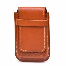 Capa Celular Universal Prende no Cinto Bainha Country - Caramelo - Visão 9