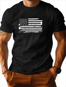 Men Outdoor Tees & Tanks - Black - View 1