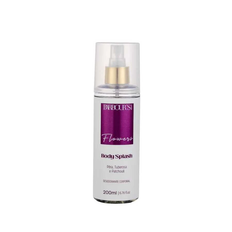 Body Splash Barbours 200ml Todas as Fragrâncias Perfume Corporal Refrescante e Duradouro - FLOWERS - Visão 1
