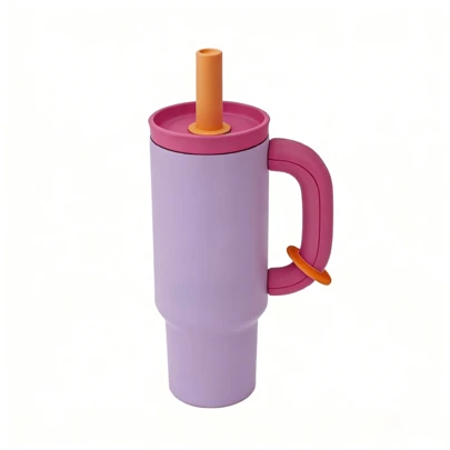 Botella de agua aislada de 1L con tapa, retención de frío durante 24 horas, a prueba de fugas, de acero inoxidable de doble pared, adecuada para deportes, fitness, viajes y la escuela