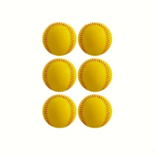 This Yellow Foam Baseball Is Designed Specifically For Baseball And Softball Throwing Practice, Also Suitable For Beginner Catching And Batting Practice. - Multicolor - View 8