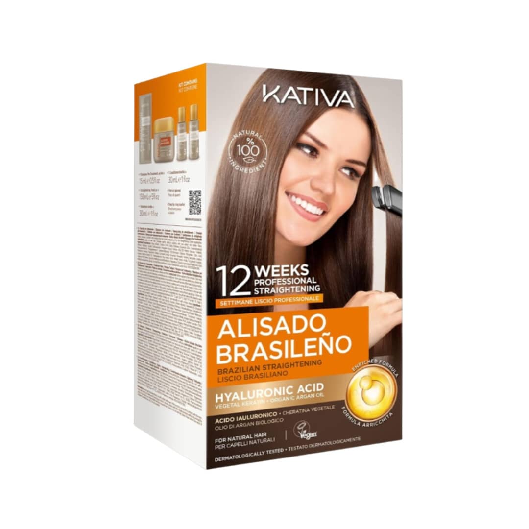 Kativa - Straightening Treatment Kit - Hair Straightening Kit - View 1