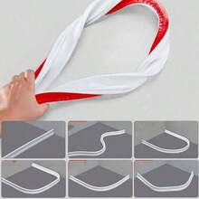 1m/2m Self-Adhesive Waterproof Sealing Strip, Suitable For Kitchen And Shower Room Entrance, Flexible Waterproof Silicone Sealing Strip - Multicolor - View 4