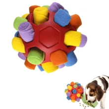 让狗狗轻松消耗精力的最佳方法！互动嗅闻垫和益智玩具 | 慢食喂食器，缓解狗狗的无聊和焦虑 - 彩色 - 查看 3