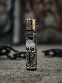 4 Clipper MAXI X Boys Lighters | Refillable, Collectible, Replaceable Flint And Tamper. Gift, Kitchen Lighter, BBQ, Camping - 4 X 男孩 - 查看 2