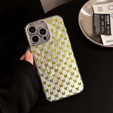 Funda de teléfono a la moda - Textura de satén plumoso Compatible con todos los modelos de teléfonos inteligentes Apple El regalo perfecto para ella, una opción ideal para San Valentín - Plateado - Ver 3