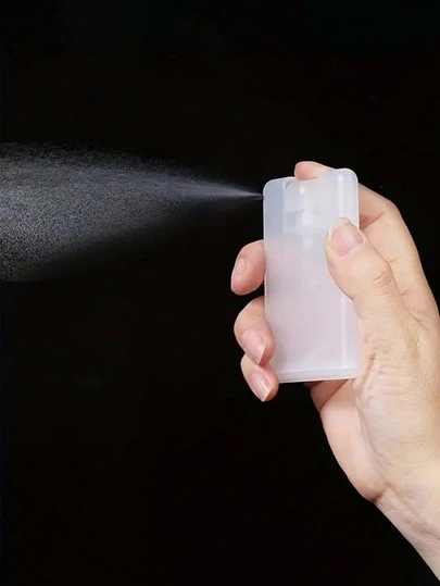 1 PC Refillable Fine Mist Spray Bottle, Suitable For Moisturizing And Cosmetic Oil Spraying, 20ml Card-Shaped Spray Bottle, Mini Sprayer, Refillable Perfume Sprayer, Portable Women's Cosmetic Perfume Dispenser, Travel Essential Accessory.