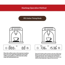迷你可充电手冲咖啡电子秤，带定时器，精确到0.1克，防滑防水厨房秤 - 黑色 - 查看 8