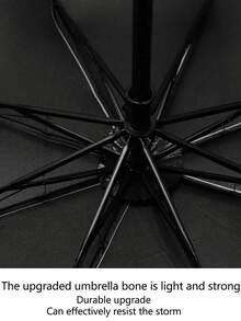 Windproof Waterproof Durable Auto Open And Close Umbrella - Multicolor - View 7