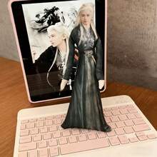 30cm Abstract Movable Limbs Wire Sculpture Skeleton Mannequin - Multicolor - View 4