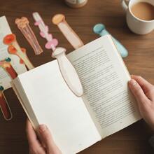 30PCS Cartoon Colorful Alien Mushroom Creative Bookmarks Reading Paper Books Page Marking Cards Decorative Stationery Gift - Multicolor - View 9